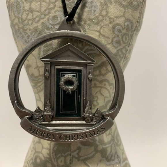 Other - Pewter Green Door Merry Christmas Ornament